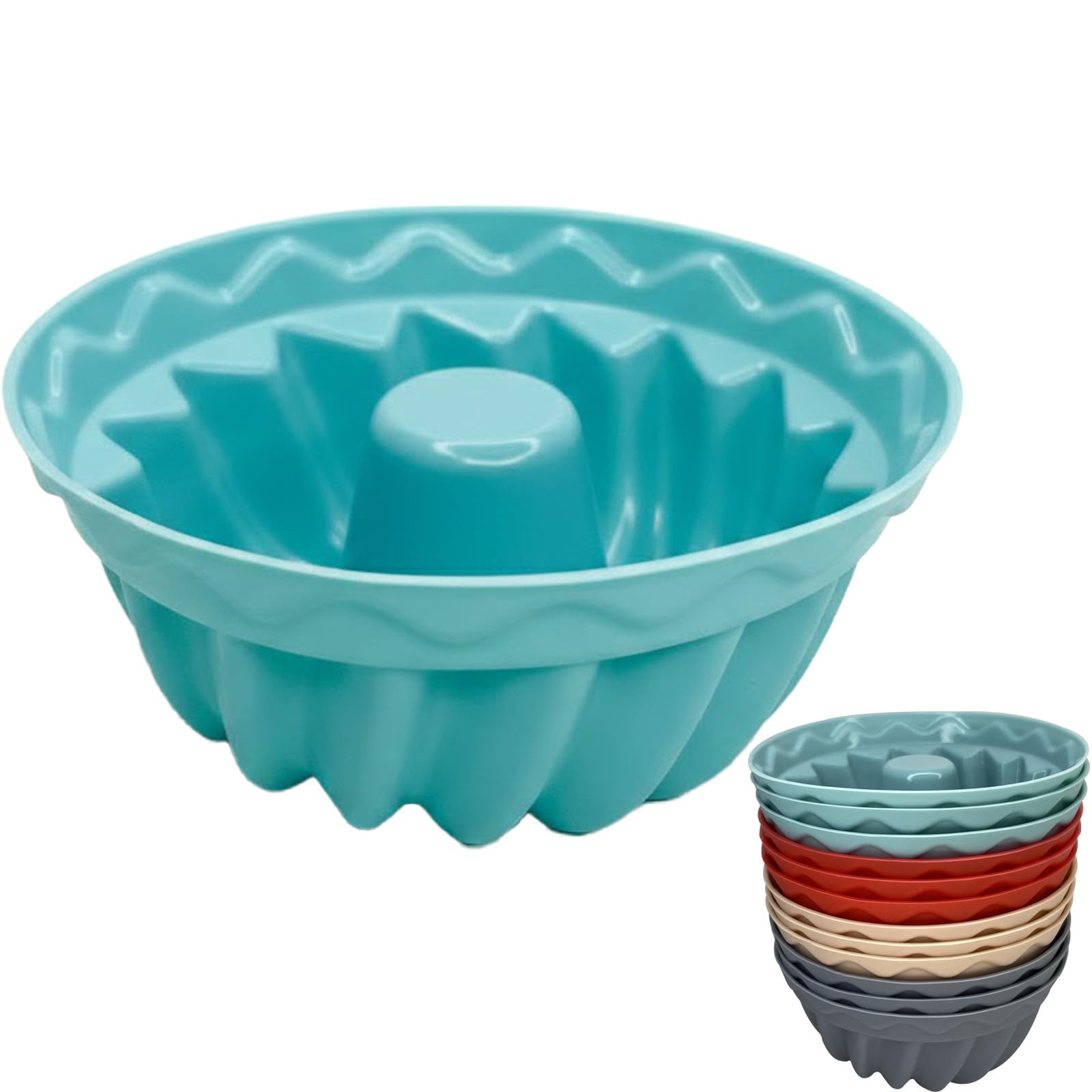 Amazon.com: FCAIBEAR 12 Pcs Moldes para Mini Gelatina-Bakeable